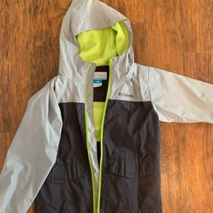 Columbia kids rain jacket